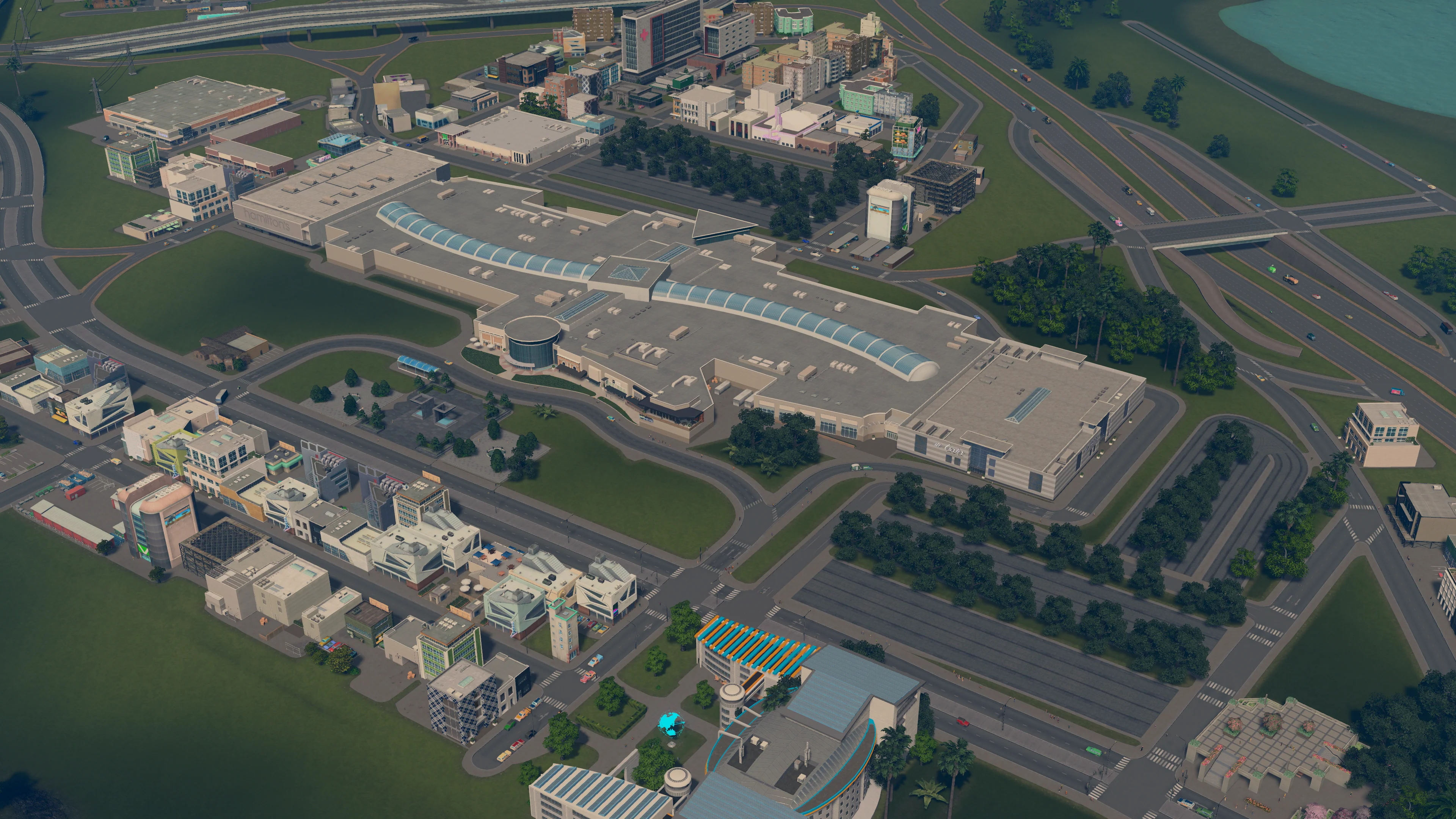 Cities: Skylines - Content Creator Pack: Shopping Malls - Image 11