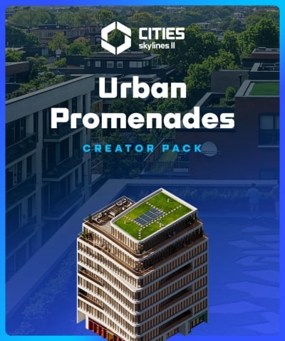 Cities: Skylines II - Creator Pack: Urban Promenades - Image 10