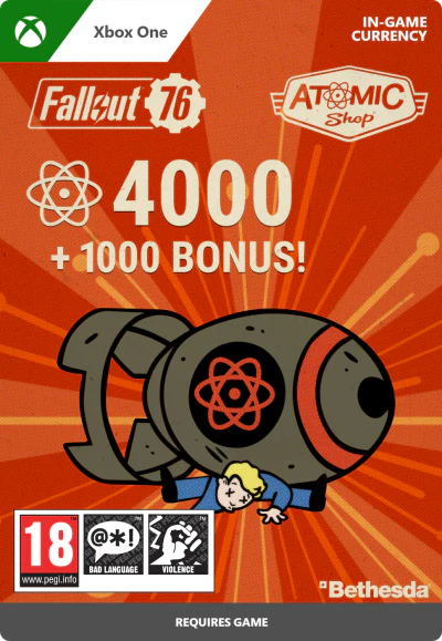 Fallout 76: 4000 (+1000 Bonus) Atoms - Image 7