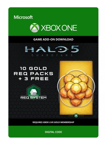 Halo 5: Guardians – 10 Gold REQ Packs + 3 Free - Image 8