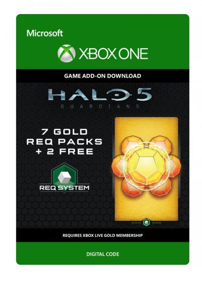 Halo 5: Guardians – 7 Gold REQ Packs + 2 Free - Image 8