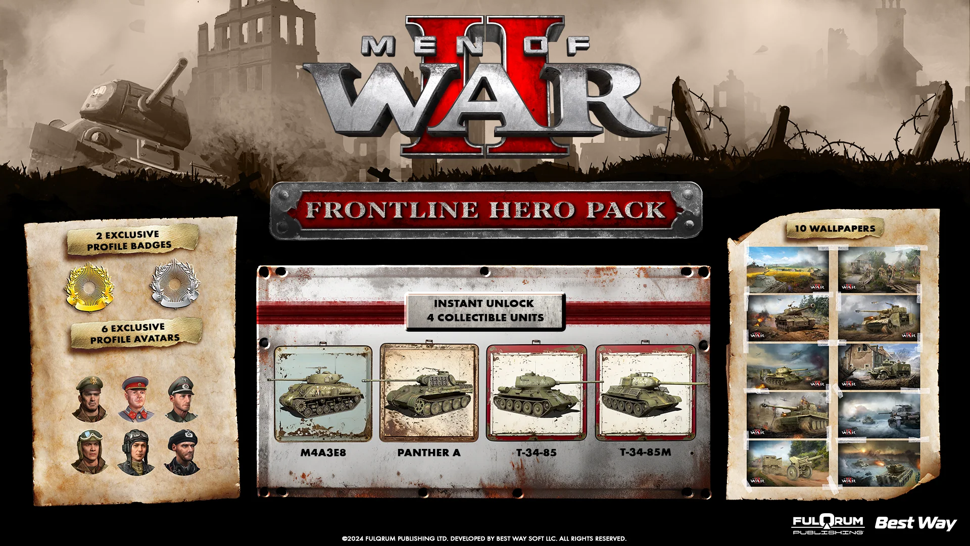 Men of War II – Frontline Hero Pack - Image 3