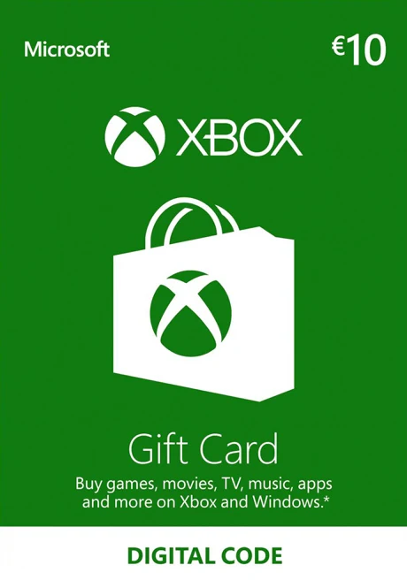 Microsoft Xbox Live Gift Card EMEA 10 EUR
