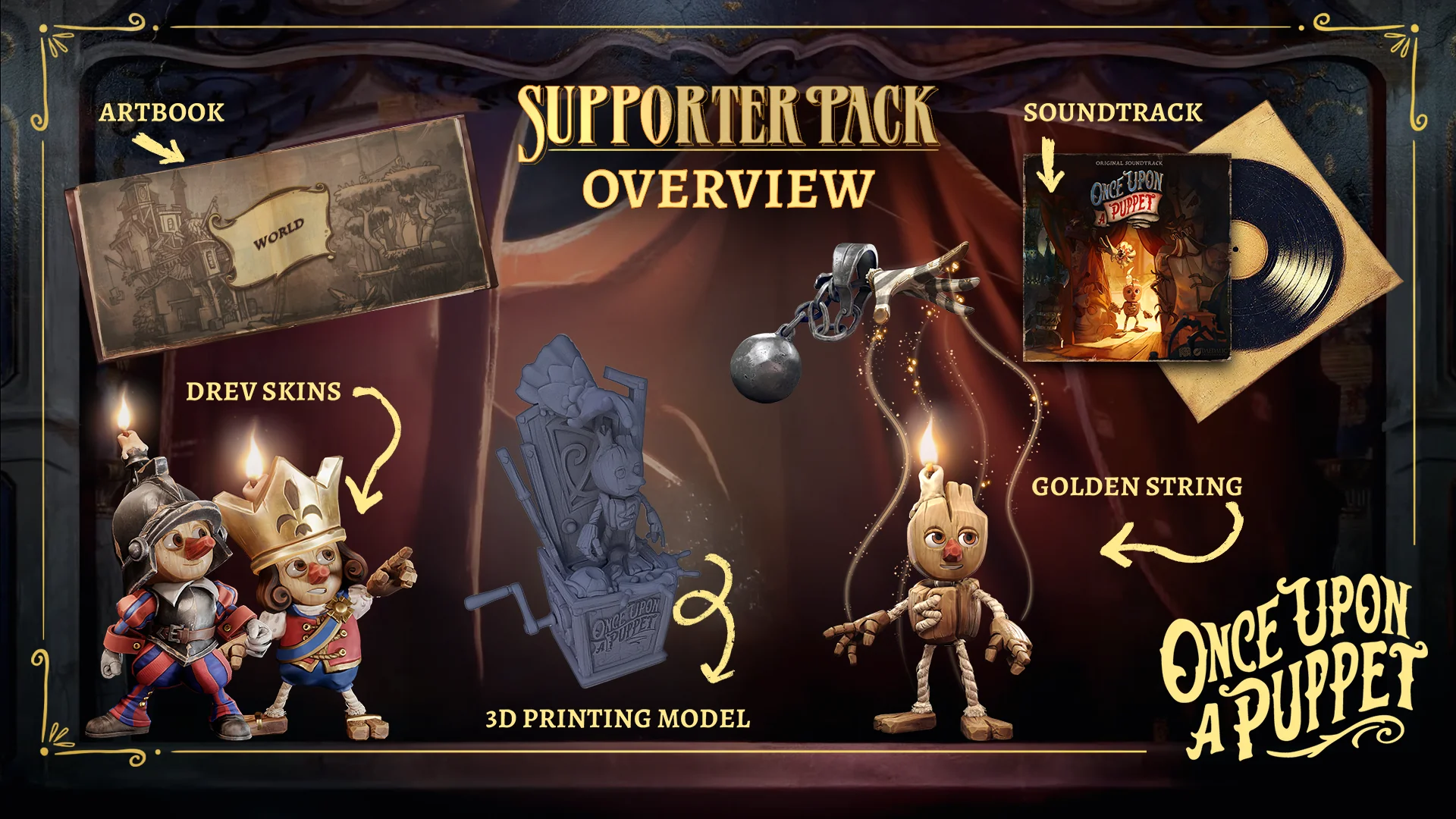 Once Upon a Puppet - Supporter Pack - Image 2