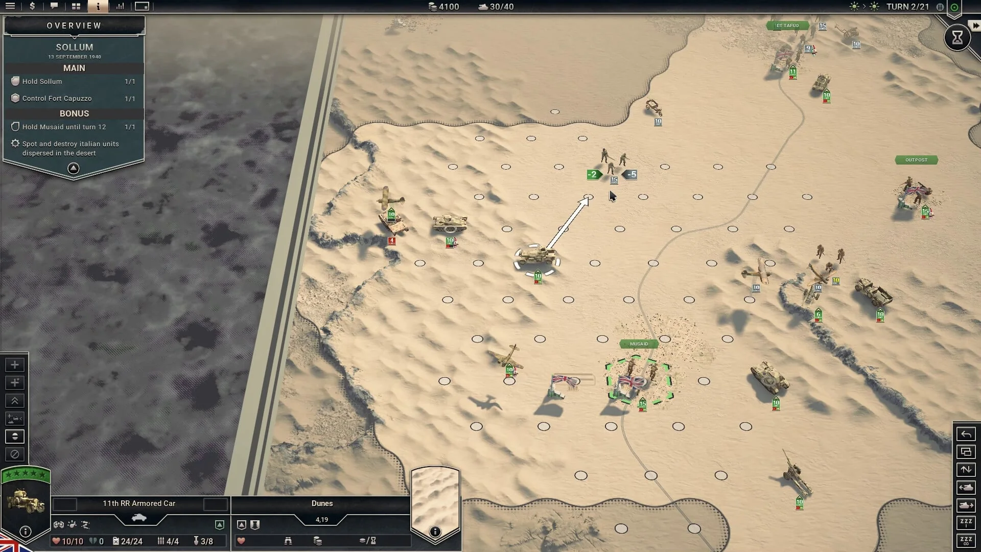 Panzer Corps 2: Frontlines - Cyrenaica - Image 9