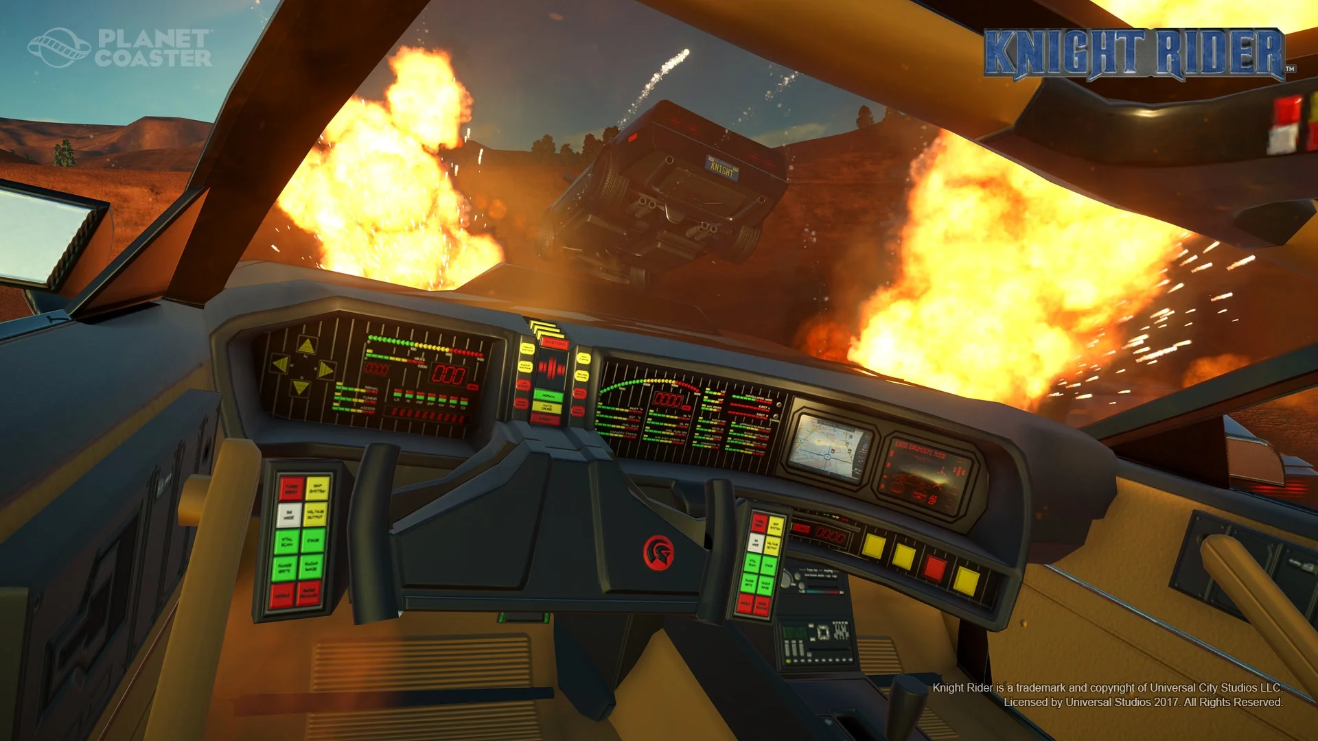 Planet Coaster - Knight Rider™ K.I.T.T. Construction Kit - Image 4