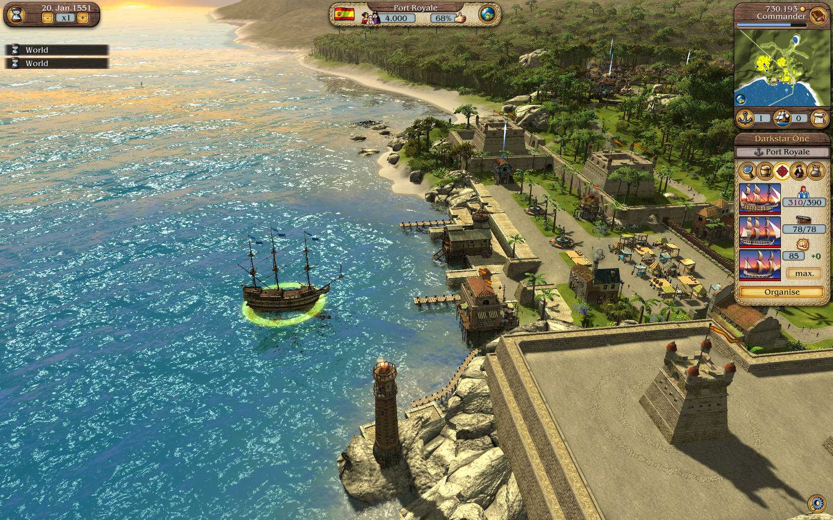 Port Royale 3 Gold + Patrician IV Gold -  Double Pack - Image 4