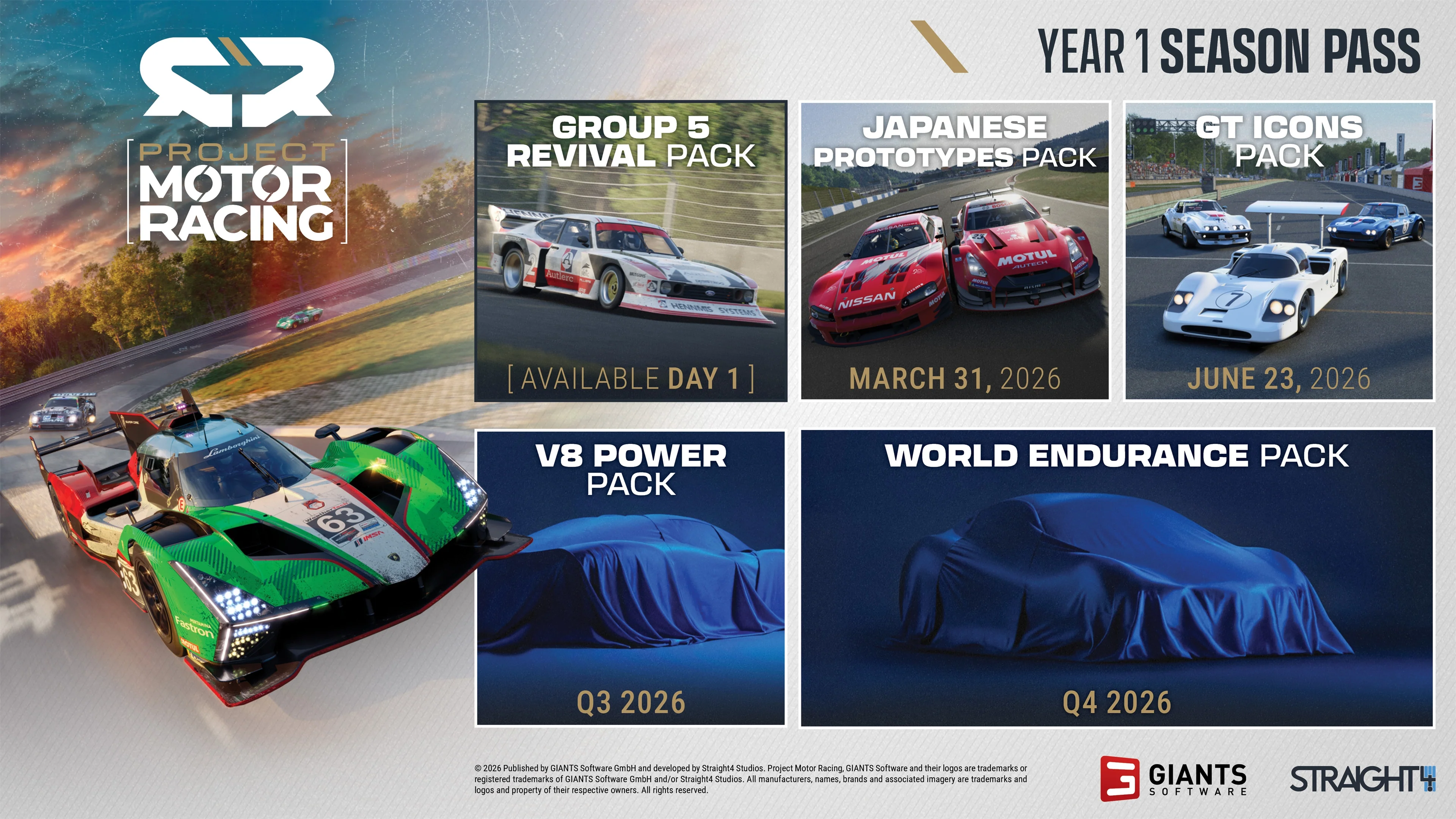 Project Motor Racing: Year 1 Season Pass - Image 2