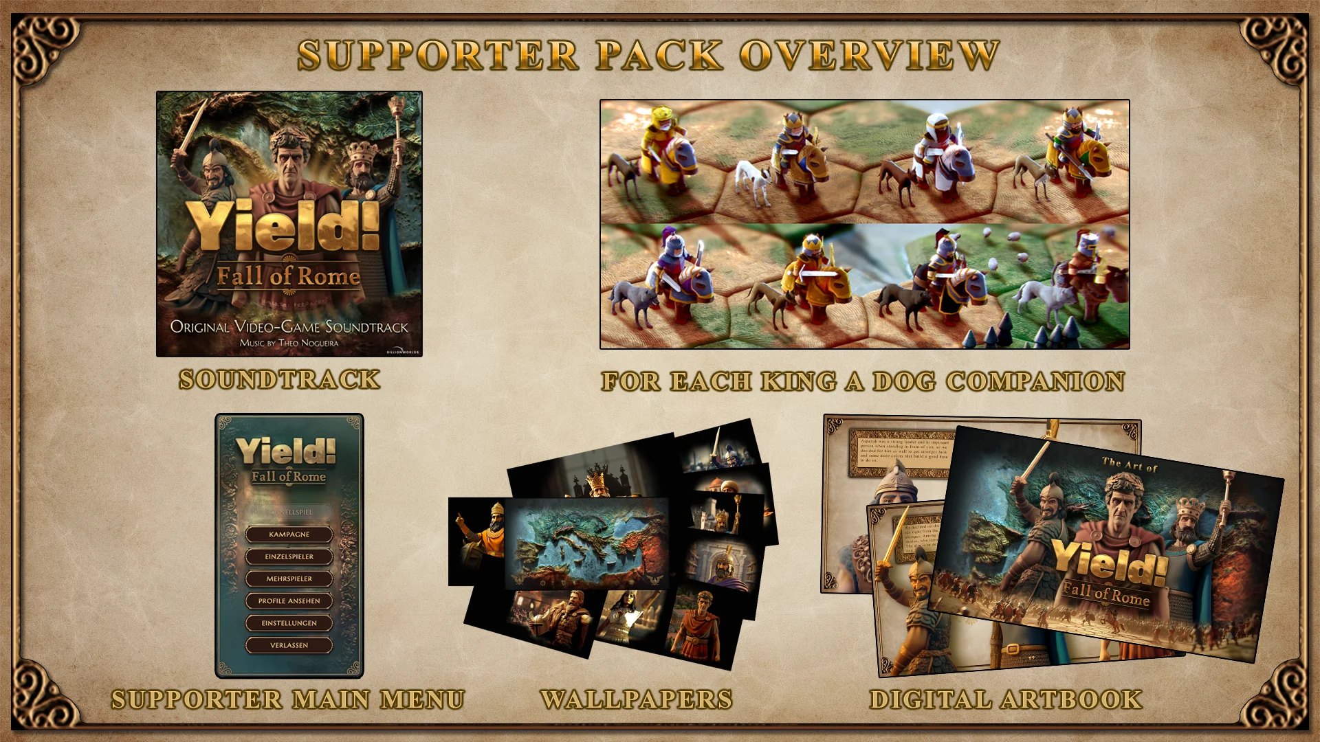 Yield! Fall of Rome - Supporter Pack - Image 2
